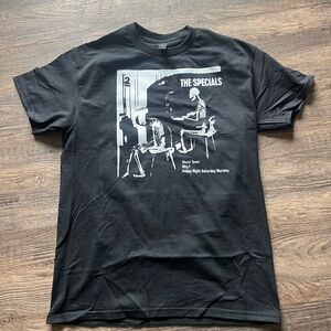 The Specials Ska Punk Black Graphic T-Shirt